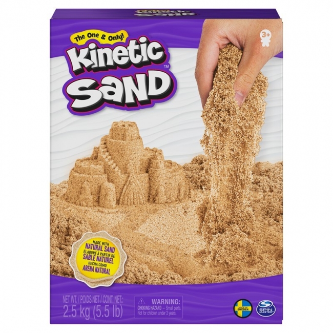 KINETIC SAND brun 2,5 kg