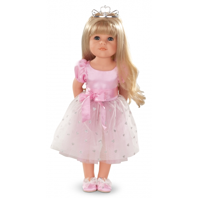 GÖTZ Stående docka med blont hår och blå ögon "Hannah Princess" 50 cm