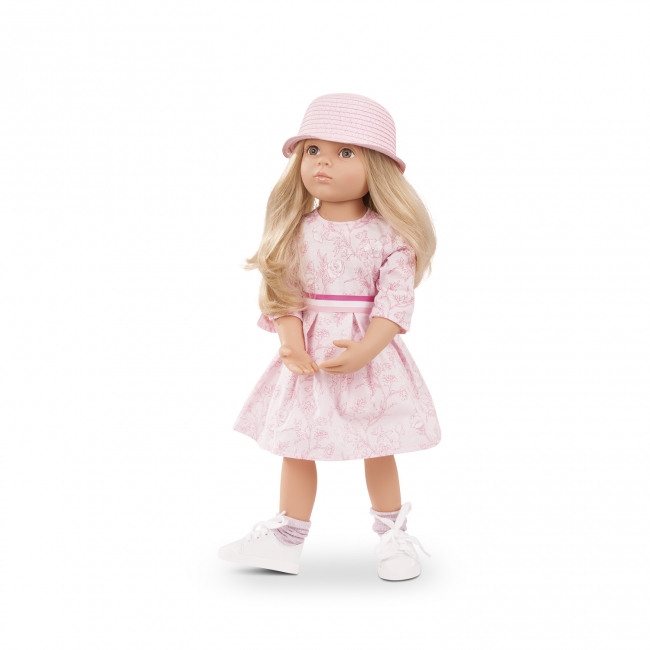 GÖTZ Stående docka med blont hår och grå ögon "Emma" 50 cm