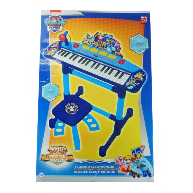 PAW PATROL Musikalisk leksak, Keyboard & mikrofon