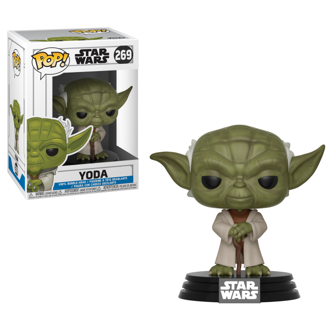 FUNKO POP! Vinylfigur: Star Wars: Clone Wars - Yoda