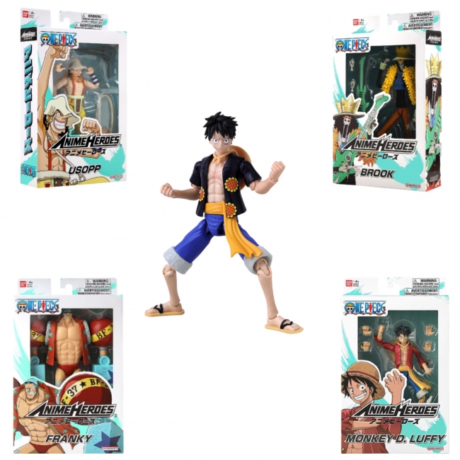 ANIME HEROES One Piece figur med tillbehör, 16 cm