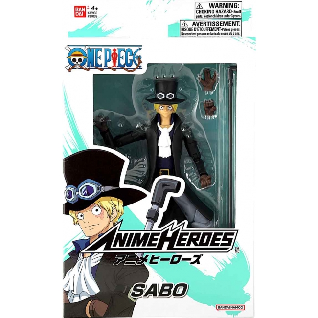 ANIME HEROES One Piece figur med tillbehör, 16 cm - Sabo
