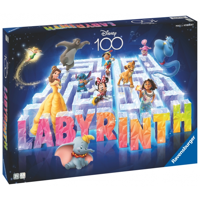 RAVENSBURGER Disney 100 Labyrint brädspel