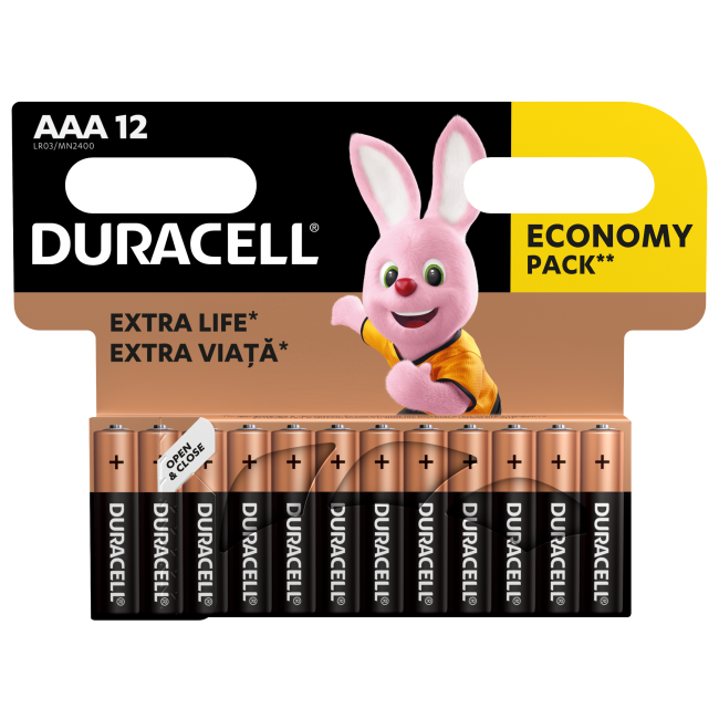 Duracell Batterier AA / MN2400 Ekonomiförpackning, 12 st