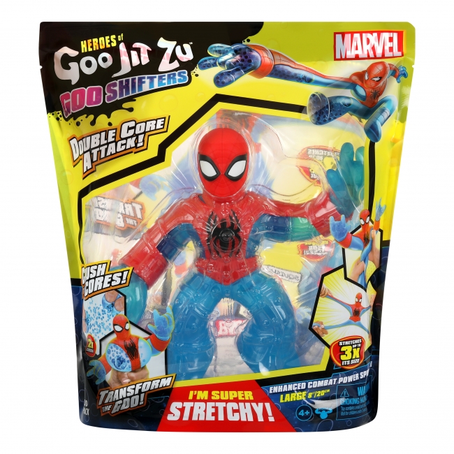 HEROES OF GOO JIT ZU Marvel Goo Shifters figur Supergoo Spider-Man