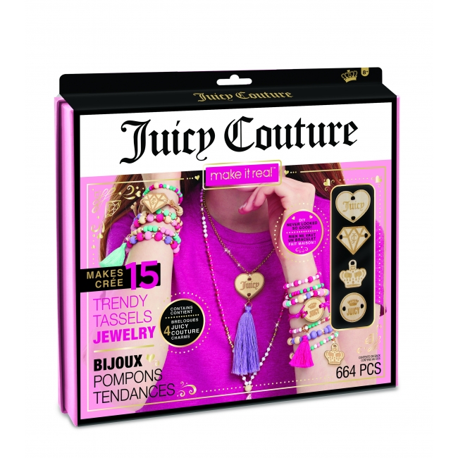 MAKE IT REAL Juicy Couture DIY set "Trendy Tassels"
