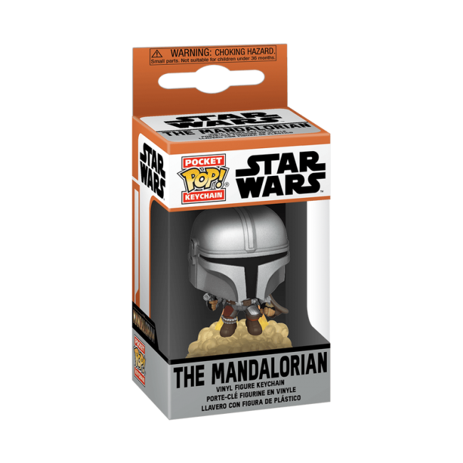 FUNKO POP! Nyckelring: Star Wars - The Mandalorian