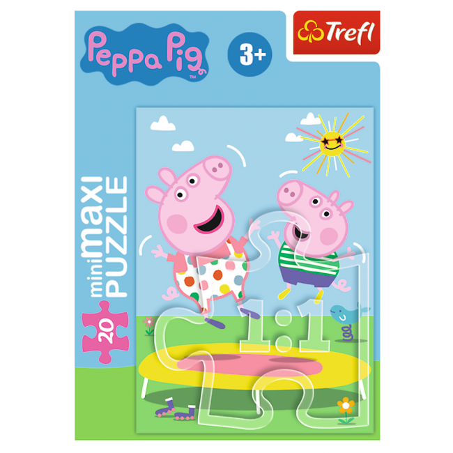TREFL PEPPA PIG Mini Maxi puzzle, 20 st