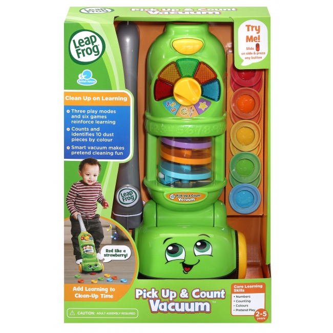 VTECH Pedagogisk leksak Pick Up & Count Dammsugare (på engelska)