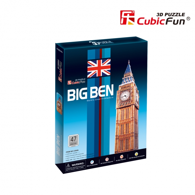 CUBICFUN 3D-pussel Big Ben