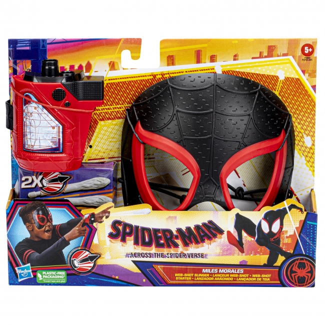 SPIDER-MAN lekset Movie Mini Blaster och Mask