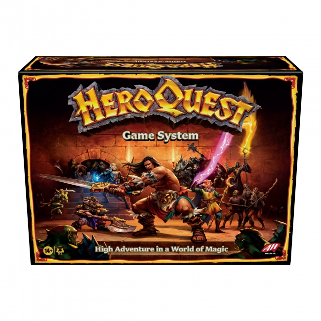 Brädspel Heroquest (på engelska)