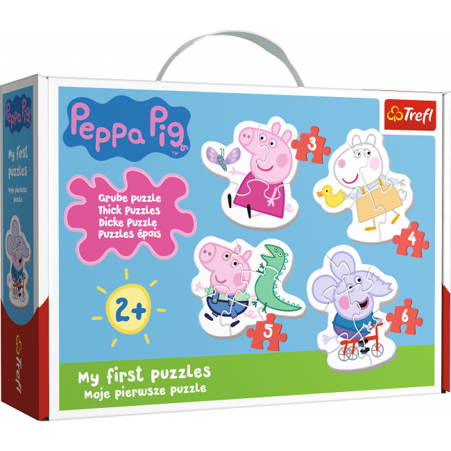 TREFL PEPPA PIG Baby pussel set