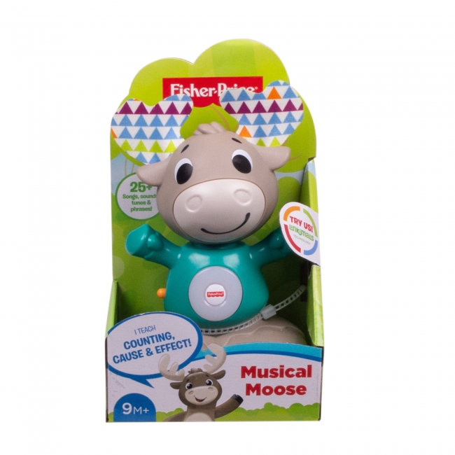 FISHER-PRICE Linkimals Musical Moose (In Swedish lan XS Leksaker