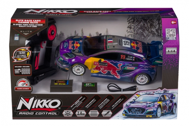 NIKKO Radio control vehicle M-Sport Ford Puma #19 Loeb, scale 1