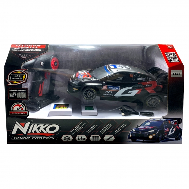 NIKKO Radio control vehicle Toyota GR #69 Kalle Rovanperä, scale 1