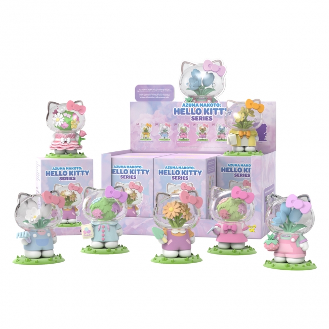 【レア】Sakurazuka Yakkun x Hello Kitty セット MIGHTY JAXX Blind box figurine - Azuma Makoto: Sanrio Hello Kitty