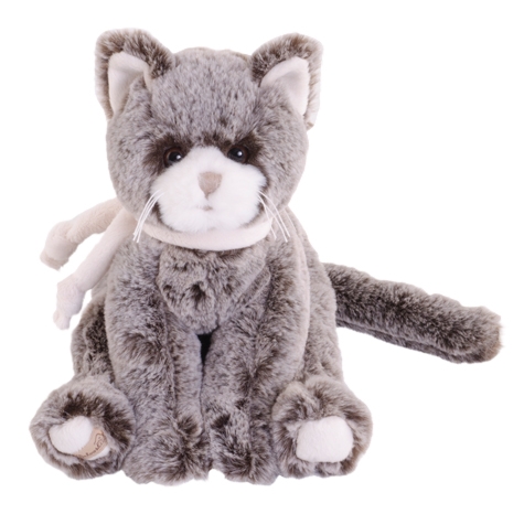 BUKOWSKI plush toy Gray Cat Kitty 25 cm XS Leksaker XS Leksaker