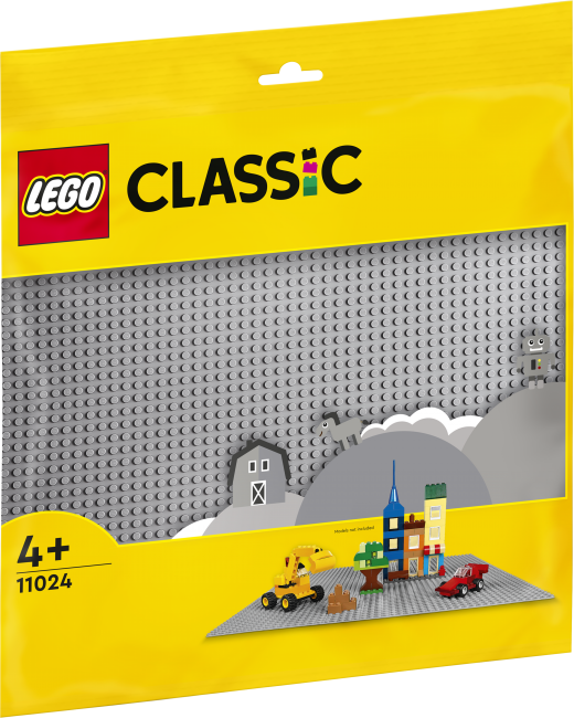 LEGO Classic Gray Baseplate 11024 XS Leksaker XS Leksaker