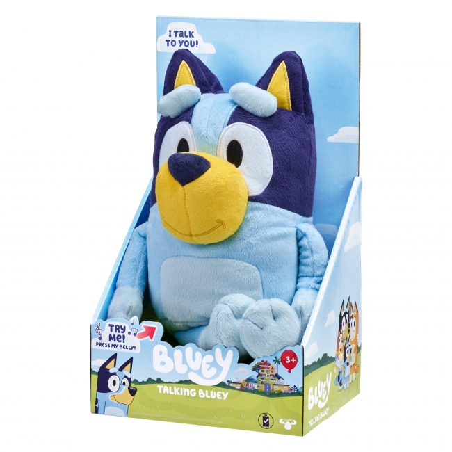 BLUEY Interactive Bluey plush, 30 cm | XS Leksaker | XS Leksaker