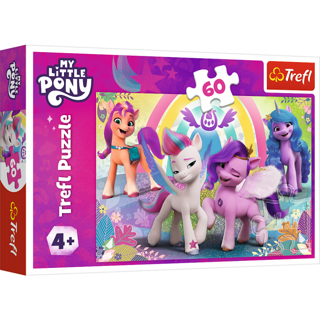 TREFL MY LITTLE PONY Puzzle MLP 60 pcs XS Leksaker XS Leksaker