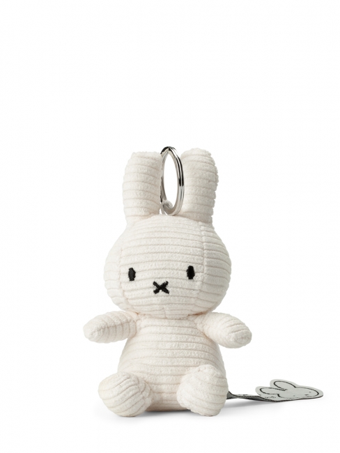 MIFFY Plush keychain Corduroy Offwhite Miffy, 10 | XS Leksaker