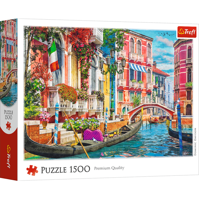 Puzzle　511MS TREFL Puzzle Venice 1500 pcs | XS Leksaker | XS Leksaker