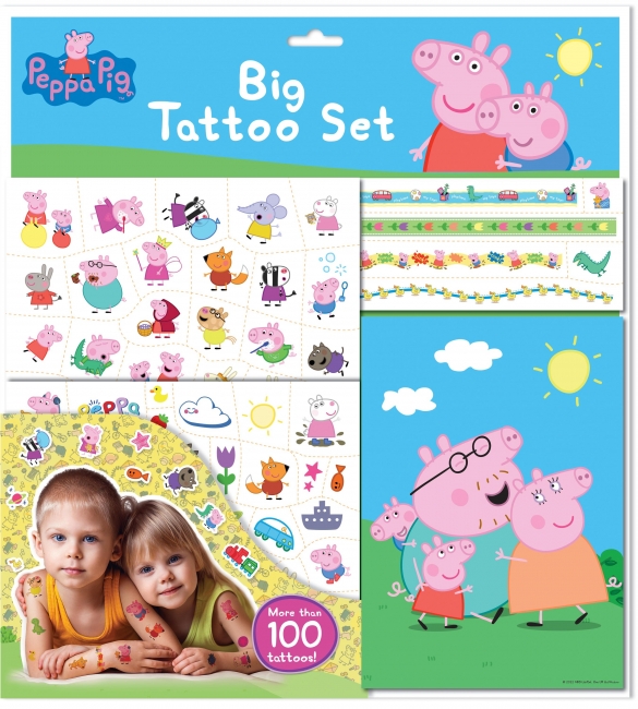 Peppa Pig Easy to Apply Temporary Party Favour Tattoos, 8-pc, Ages 4+ |  Party City