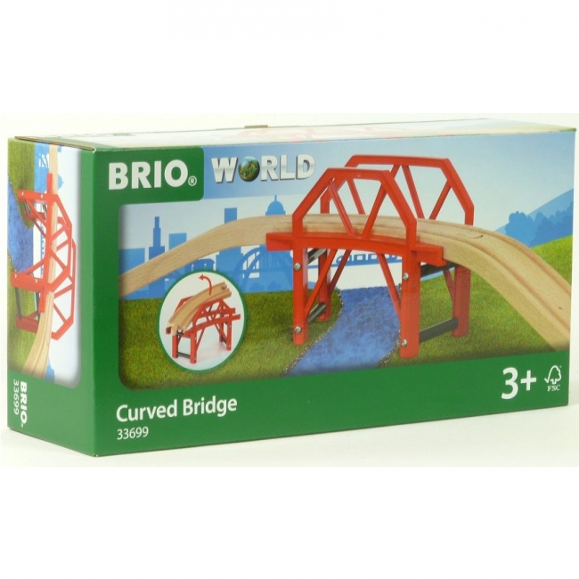 Brio 2025 curved bridge