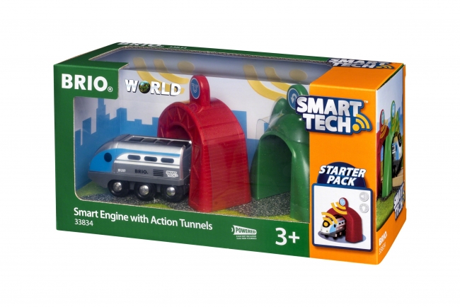 BRIO Smart Engine with Action Tunnels XS Leksaker XS Leksaker