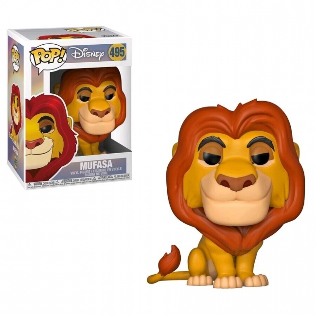 ⭐︎MufasaKing⭐︎ FUNKO POP! Vinyl Figure: Lion King - Muf | XS Leksaker
