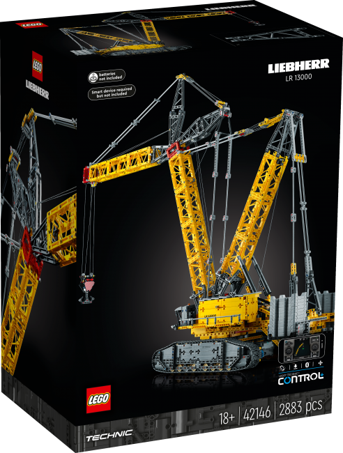 compact crawler crane lego
