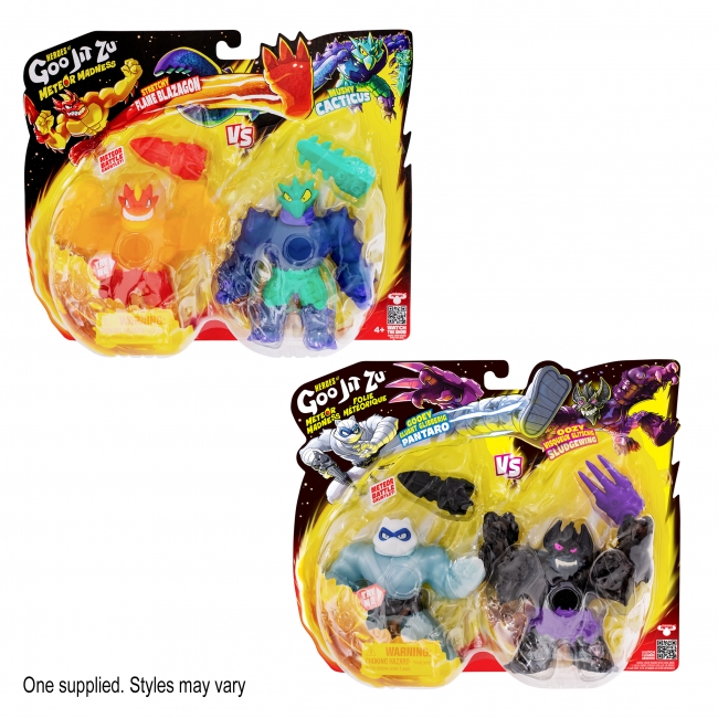 HEROES OF GOO JIT ZU Meteor Madness figures 2-p | XS Leksaker