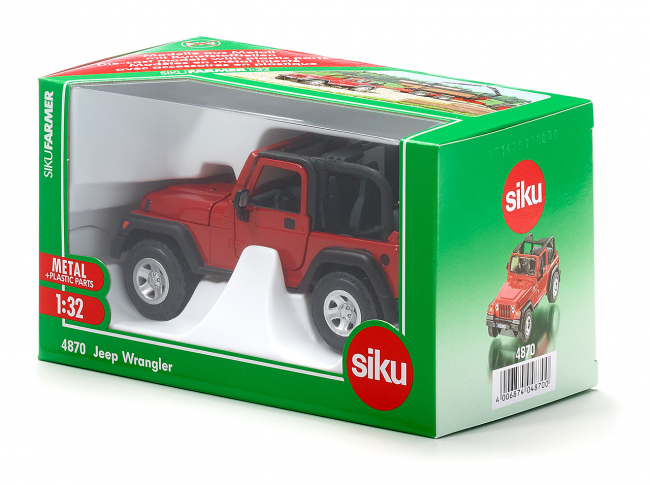 SIKU Jeep Wrangler, 13 cm | XS Leksaker | XS Leksaker