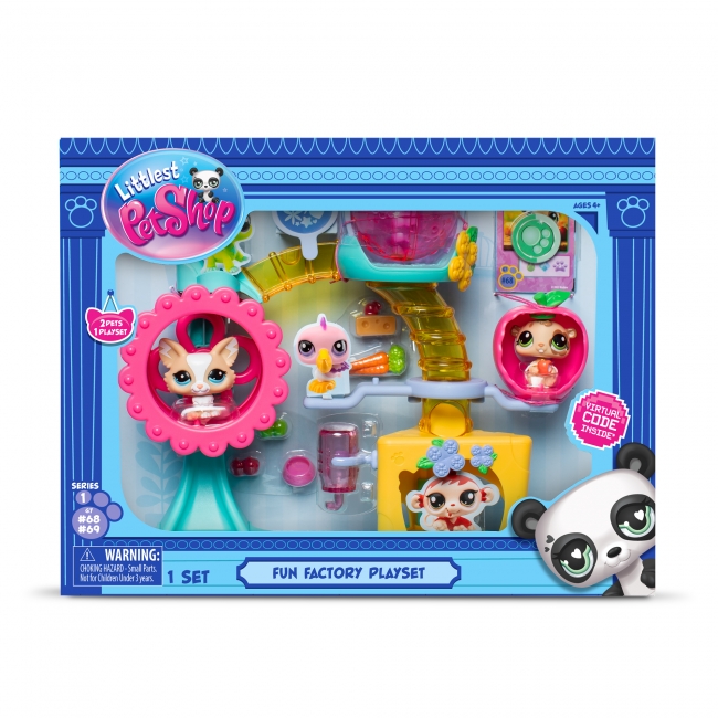 Playset Lps Sets Amazon LITTLEST PET SHOP Playset Fun Factory