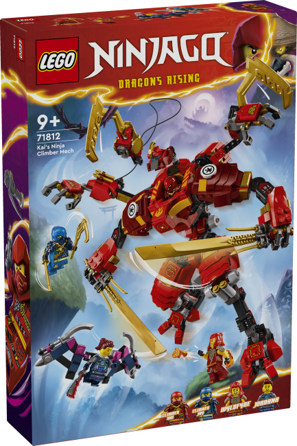 LEGO Ninjago Kai´s Ninja Climber Mech 71 XS Leksaker