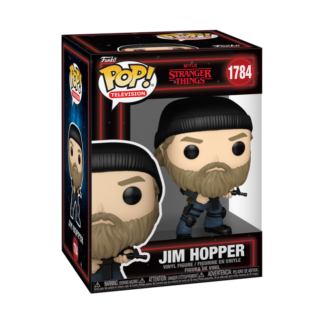 FUNKO POP! Vinyl Figure: Stranger Things - Jim Hop | XS Leksaker