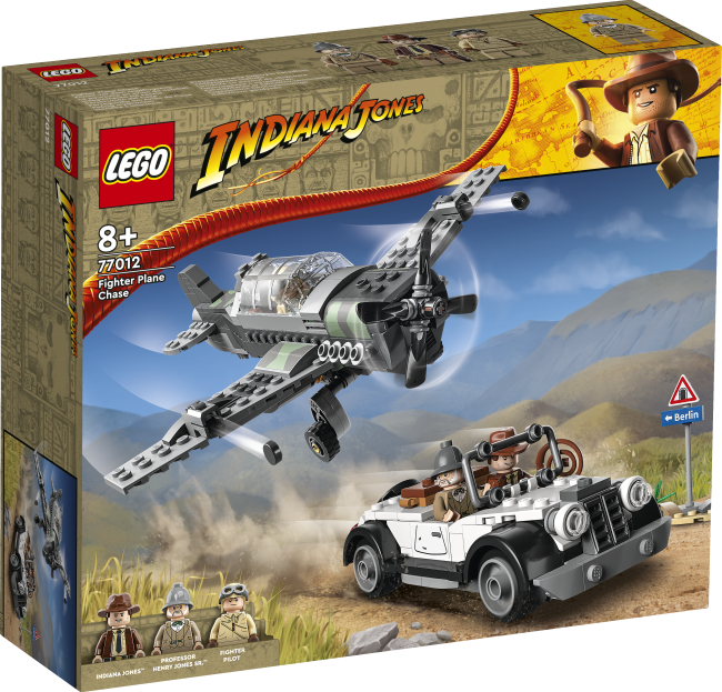 LEGO Indiana Jones Fighter Plane Chase 77 XS Leksaker