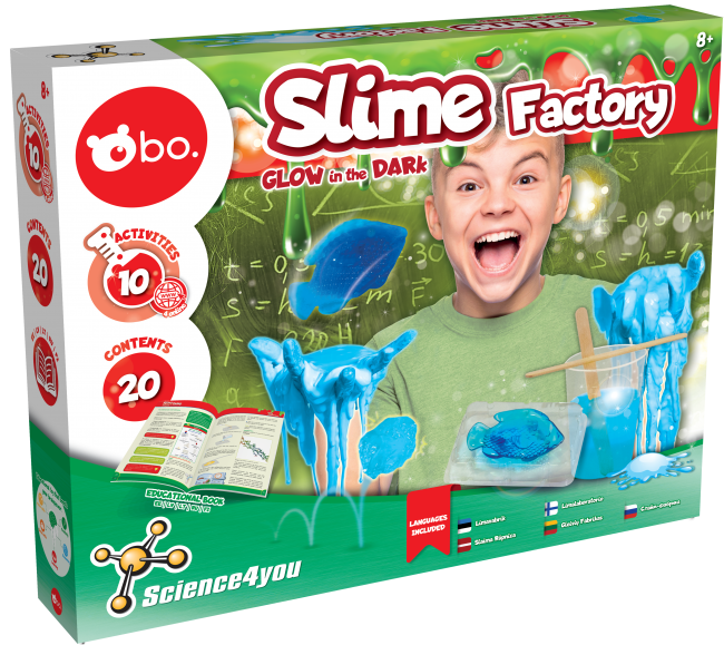 bo. Educational set Slime Factory, XS Leksaker