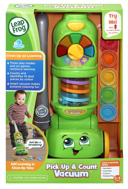 VTECH Educational toy Pick Up Count Vacuum In English lan XS