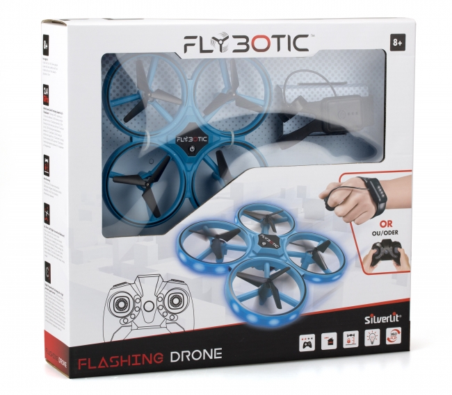 FLYBOTIC radio controlled vehicle Flashing Drone