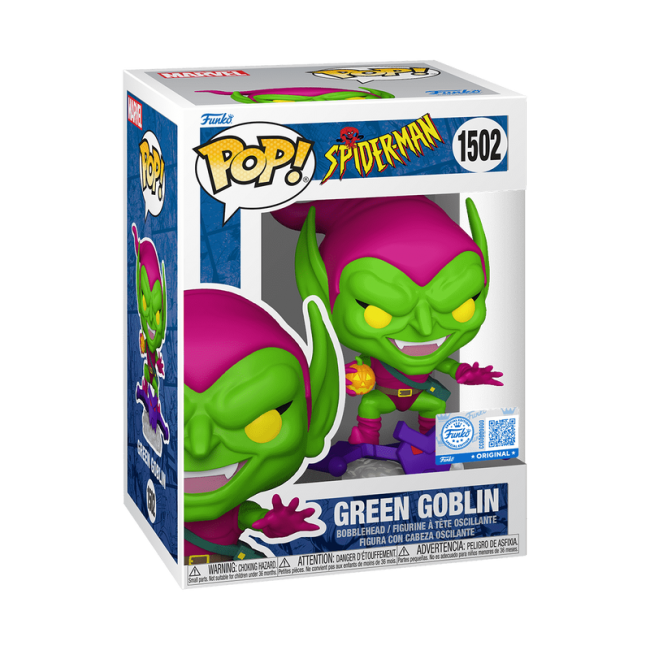 FUNKO POP! Vinyl Figure: Marvel: Spider-Man - Green Gob | XS Leksaker