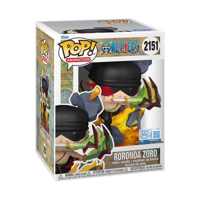FUNKO POP! Premium Vinyl Figure: One Piece - Roronoa Zoro (King of FUNKO POP! Premium Vinyl Figure: One Piece - Roronoa Zoro (King of