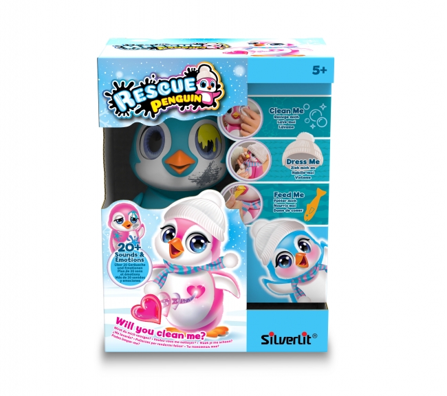 SILVERLIT Interactive toy Rescue penguin | XS Leksaker | XS Leksaker
