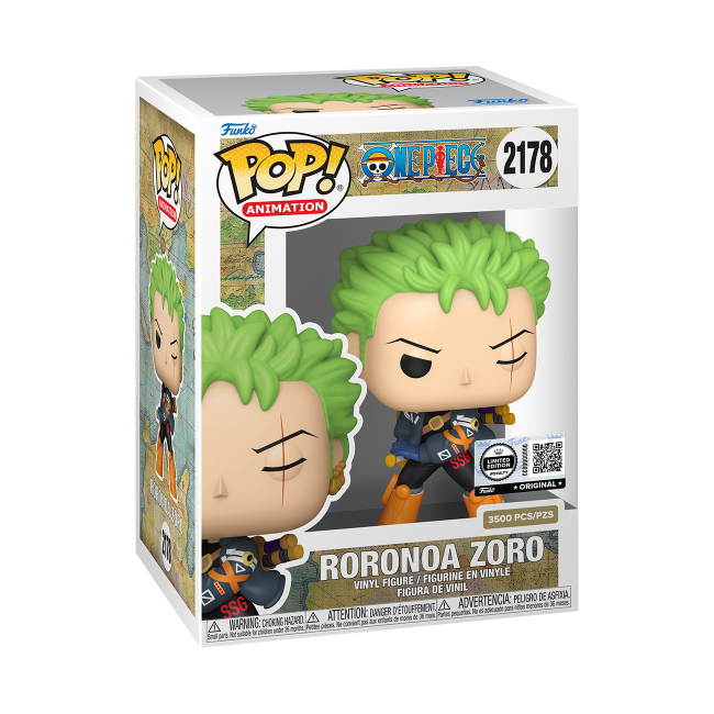 FUNKO POP! Vinyl Figure: One Piece - Roronoa Zoro (Royalty Limited