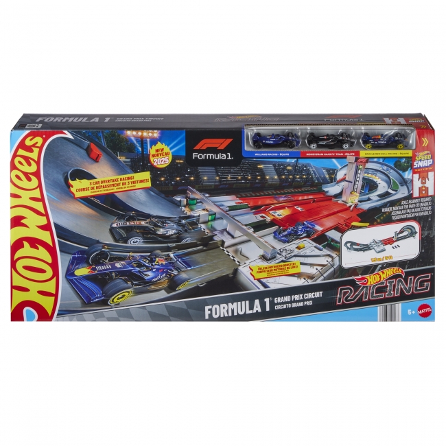 Hot Wheels レーン　サーキット HOT WHEELS Racing Grand Prix Trackset | XS Leksaker | XS Leksaker
