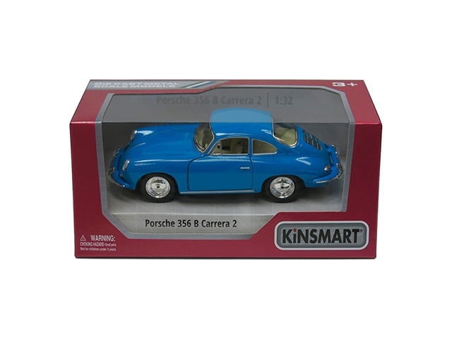 KINSMART Die-Cast model Porsche 356 B Carrera 2, scale 1 | XS Leksaker KINSMART Die-Cast model Porsche 356 B Carrera 2, scale 1 | XS Leksaker