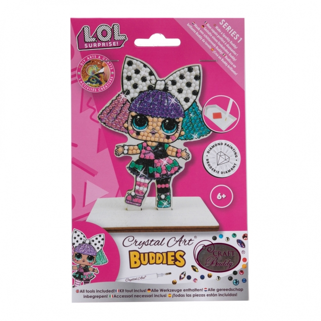 L.O.L. SURPRISE Art set with crystals, Prank | XS Leksaker