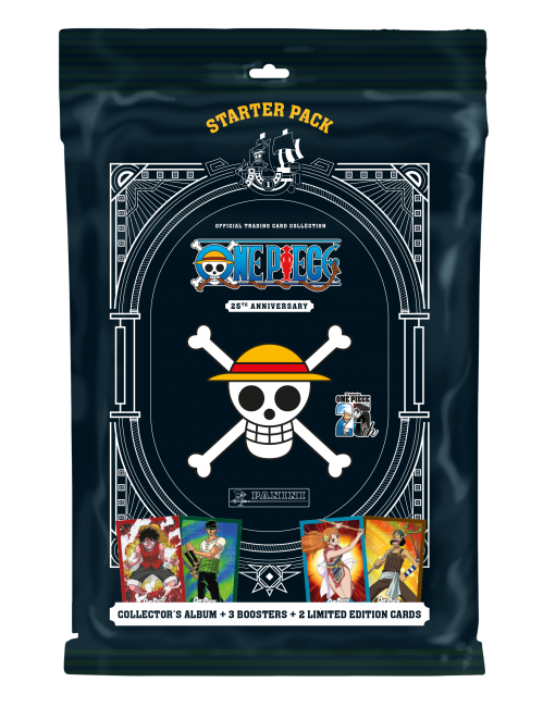 PANINI ONE PIECE Trading Cards 25th Anniversary Starter | XS Leksaker